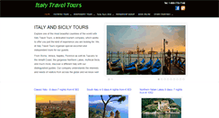 Desktop Screenshot of italytraveltours.biz